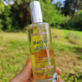 Huile hydratante Précieuse de Fleur de Coton BÉL’IXIR de Coton