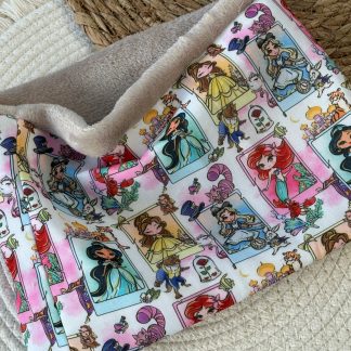 Snood fille princesses Disney en polaire tout doux et chaud – Ateliersdisa